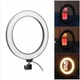 Кольцевая светодиодная Led лампа для блогера селфи фотографа визажиста D 26 см Ring - изображение 7