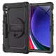 Чехол Carbon Armor Cover Tablet на Samsung Galaxy Tab S10 Ultra (14.6") / защитный чехол для планшета с ремешком в комплекте / (черный) - изображение 5