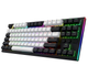 Проводная игровая механическая клавиатура HATOR Gravity TKL USB RGB Black-White (HTK560UA) - изображение 1