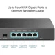 Мультисервісний маршрутизатор для бізнесу TP-LINK, 4 порти WAN, VPN, Omada, сірий - зображення 6