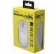 Бездротова ігрова мишка HATOR Quasar 2 ULTRA 4K wireless 3200dpi USB White-Lilac (HTM571WL) - зображення 4