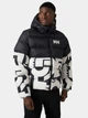 Куртка зимняя короткая мужская Helly Hansen Active Puffy Jacket 53523-823 XL Черно-белая (7040057954669) - изображение 1