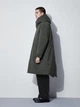 Куртка демисезонная с капюшоном мужская Uniqlo 179510489 XL Зеленая (1159802911) - изображение 4
