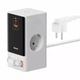 Сетевое зарядное устройство Baseus Power Combo Digital Power Strip SVs 65W 2AC+1USB+1Type-C with Retractable Type-C Cable PSLR000602 White - изображение 1