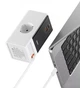 Сетевое зарядное устройство Baseus Power Combo Digital Power Strip SVs 65W 2AC+1USB+1Type-C with Retractable Type-C Cable PSLR000602 White - изображение 5