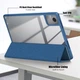 Чохол TPUCristal Pen holder Lenovo Tab M11 Xiaoxin Pad 2024 11 Синій - зображення 3