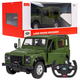 Машинка на радиоуправлении Land Rover Defender 1:14 зеленая RASTAR – открывающая дверь, пульт 2,4 ГГц - изображение 1