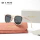 Женские складные солнцезащитные очки WIMN N1115 Beige Gray - изображение 1
