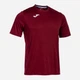 Дитяча футболка для хлопчика Joma Combi 100052.671 100-117 см Темно-бордова (9997628844028) - зображення 1
