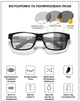 Мужские фотохромные солнцезащитные очки KINGSEVEN N7180 Gun Photochromic - изображение 6