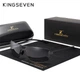 Мужские поляризационные солнцезащитные очки KINGSEVEN N7128 Gun Gray - изображение 1