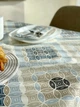 Скатерть водоотталкивающая Delux Textil Ромбы 140 х 110 см (366160) - изображение 2