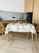 Скатерть водоотталкивающая Delux Textil Флора 140 х 110 см (3660280) - изображение 2