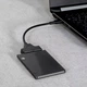 Кабель - адаптер SATA перехідник з USB 3.0 для диска HDD SSD 2.5 дюймів до комп'ютера / ноутбука, 20 см, чорний "G" (88622248) - зображення 2