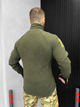 Тактическая кофта флисовая с креплением для шевронов Fleece Jacket Polartec Olive S - изображение 2