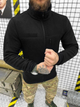 Тактична флісова кофта з кріпленням для шевронів Polartec Tactical Fleece Black XL - зображення 1