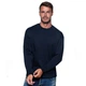 Свитшот JHK, SWEATSHIRT, толстовка унисекс, мужской реглан, темно-синий, размер XS - изображение 1
