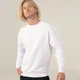 Світшот JHK, SWEATSHIRT, толстовка унісекс, чоловічий реглан, білий, розмір XS - зображення 1