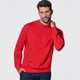 Свитшот JHK, SWEATSHIRT, толстовка унисекс, мужской реглан, красный, размер XL - изображение 1