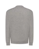 Свитшот JHK, SWEATSHIRT, толстовка унисекс, мужской реглан, темно-серый меланж, размер 3XL - изображение 3
