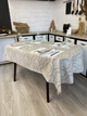 Скатерть водоотталкивающая Delux Textil Классический бежевый узор 140 х 110 см (366436) - изображение 2