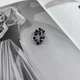 Срібна каблучка з натуральним сапфіром 3.66ct, вага виробу 4,47 гр (2170327) - зображення 2