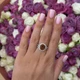 Серебряное кольцо с Султанит султанитом 3.8ct, вес изделия 3,83 гр (2171324) - изображение 6