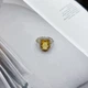Срібна каблучка з цитрином nano, вага виробу 4,44 гр (2171881) - зображення 2