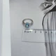 Срібна каблучка з натуральним топазом 3.182ct, вага виробу 2,87 гр (2171638) - зображення 5
