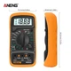 Мультиметр Aneng AN8205C Orange щупи + термопара. - зображення 7