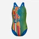 Подростковый сдельный купальник для бассейна для девочки Arena PALETTE SWIMSUIT SWIM PRO BACK 007918-608 164 см Разноцветный (3468337392668) - изображение 6