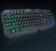Клавіатура Eng / Ru + миша з RGB-підсвіткою комплект 2 в 1 UKC SW9541 USB - изображение 5