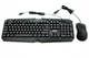 Клавіатура Eng / Ru + миша з RGB-підсвіткою комплект 2 в 1 UKC SW9541 USB - изображение 9