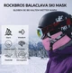 Зимняя термо балаклава ROCKBROS LF7345BK маска подшлемни Розовая (626289353) One size - изображение 8