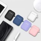 Силиконовый чехол Vanfone для Airpods 1/2, лавандовый (VANAX53009) - изображение 6