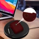 Силиконовый чехол Vanfone для Airpods 1/2, бордовый (VANAX53004) - изображение 7