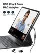 Перехідник USB Type-C для 3.5 mm Ugreen AV161 с DAC chip аудіоадаптер для навушників Black (50631) - зображення 4