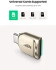 Картридер USB-C UGREEN CM331 устройство чтения карт Micro SD Тип C TF 2Tb 5Gbps Light Golden (80124) - изображение 3