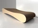 Когтеточка для кошек из картона CLAW-A1 Бежевая 55x7x25 - изображение 2