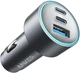 Автомобильное зарядное устройство Anker PowerDrive 325 – 67W PD + 22.5W USB-A Black (A2731HA1) - изображение 1
