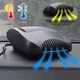Автомобільний керамічний обігрівач та охолоджувач від прикурювача Air Heater Fan, для розморожування скла - зображення 2