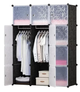 Складной пластиковый шкаф для одежды TOPA Storage Cube Cabinet МР 312-62 модульный 12 отделений - изображение 2