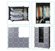 Складной пластиковый шкаф для одежды TOPA Storage Cube Cabinet МР 312-62 модульный 12 отделений - изображение 5
