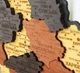 Мапа України настінна мала 3D об'ємна в коробці ручна робота 55*38.5 см Гранд Презент 11 - изображение 5