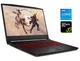 Ігровий ноутбук MSI Katana GF76 / 17.3" (1920x1080) IPS / Intel Core i5-11400H (6 (12) ядер по 2.2 - 4.5 GHz) / 8 GB DDR4 / 256 GB SSD M.2 / nVidia GeForce GTX 1650, 4 GB GDDR5, 128-bit / WebCam / Win 11 Home б/в - зображення 1