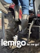 Резиновые сапоги из полиуретана + неопрен на рибалку, охоту Lemigo Angler 719 PRO размер 46-29 см (719/46) - изображение 2