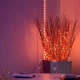 Светодиодная Smart LED гирлянда Twinkly Dots Lights RGB 400 IP44 20 м USB-C кабель Черный (TWD400STP-BEU) - изображение 4
