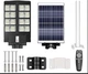 Уличный фонарь на солнечной панели 800W Solar Street LIght с мощной аккумуляторной батареей 20000 mah - изображение 2