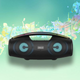 Аккумуляторная колонка Bluetooth с дисплеем FM-радио USB TF для караоке со светомузыкой (BI00) - изображение 1