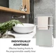 Инфракрасный обогреватель для ванной комнаты KLARSTEIN Hot Spot Crystal Flow 10035036 - изображение 8